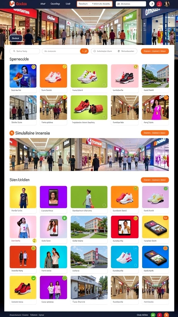Karakter dengan desain yang unik dan menarik.