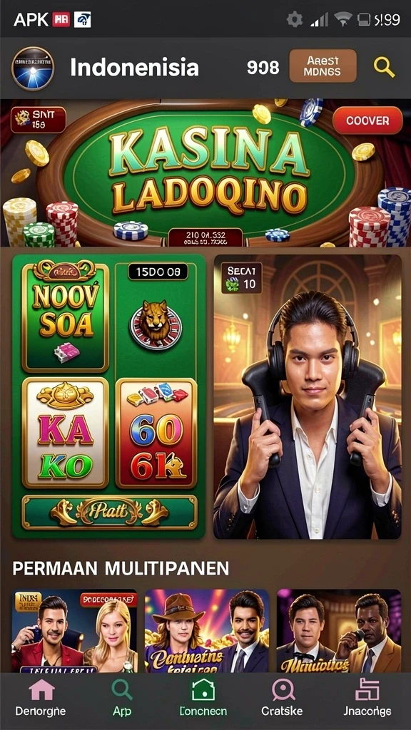 Tampilan antarmuka yang user-friendly dan menarik.