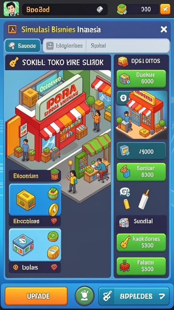 Karakter dengan desain unik dan mengesankan.