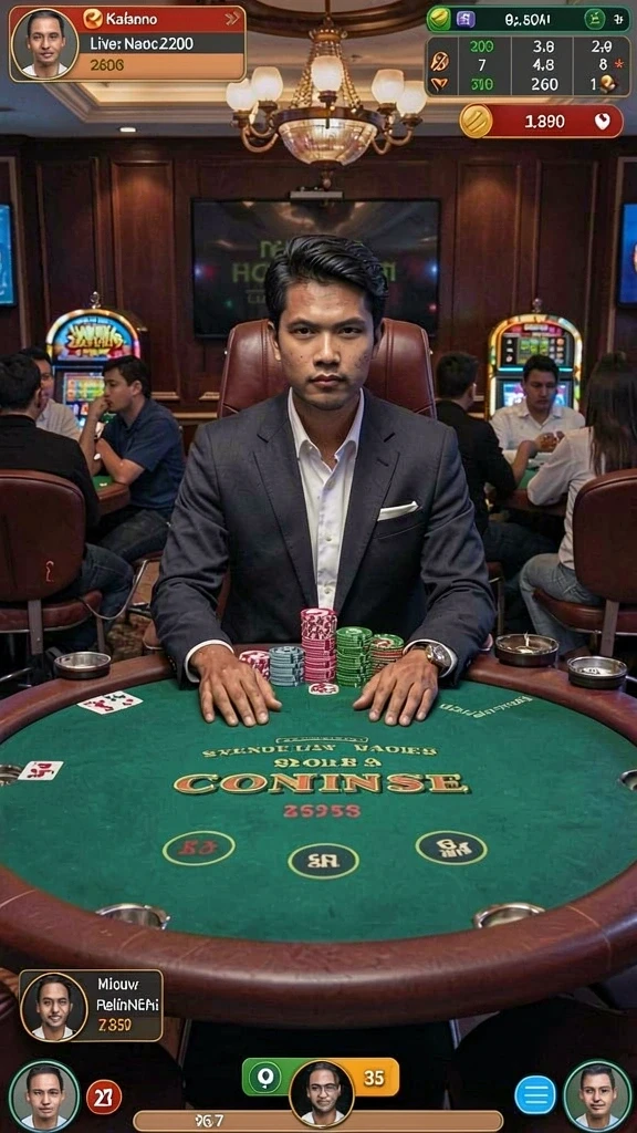 Fitur interaksi antar pemain yang seru dan menghibur.