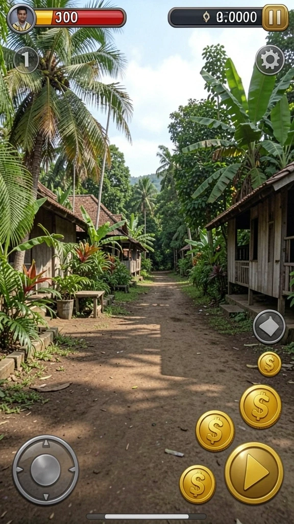 Tampilan awal yang menarik dan intuitif.