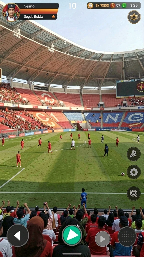 Menu utama yang mudah dinavigasi untuk semua kalangan.