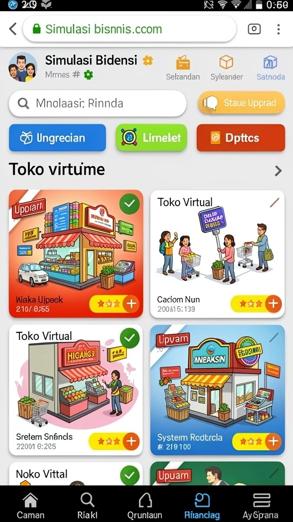 Tampilan antarmuka yang user-friendly dan sederhana.