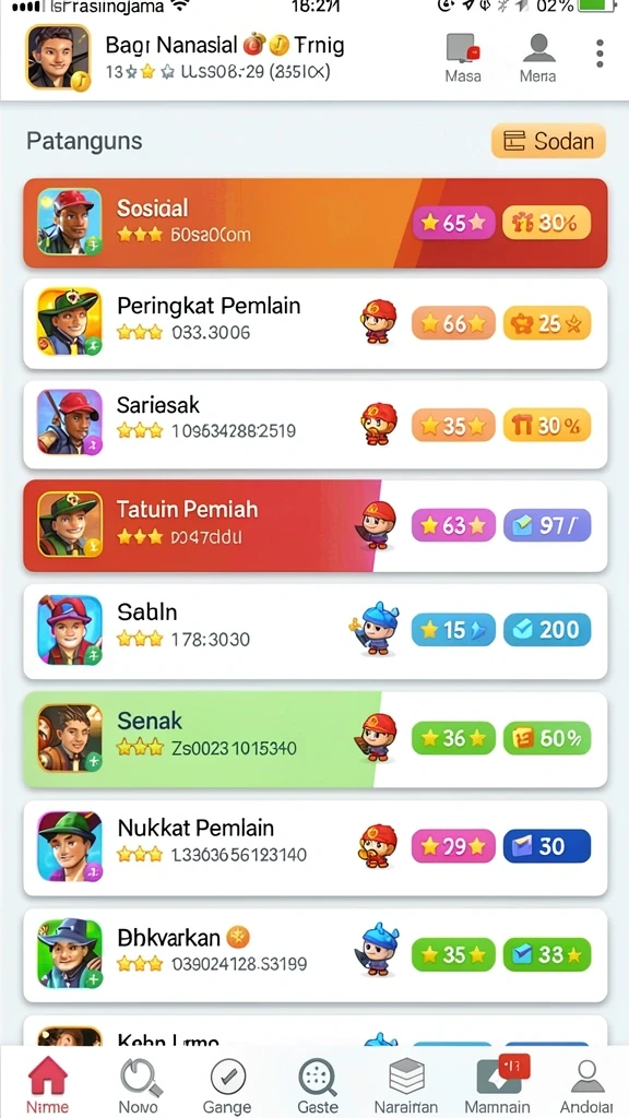 Tampilan antarmuka yang menarik dan mudah dinavigasi.