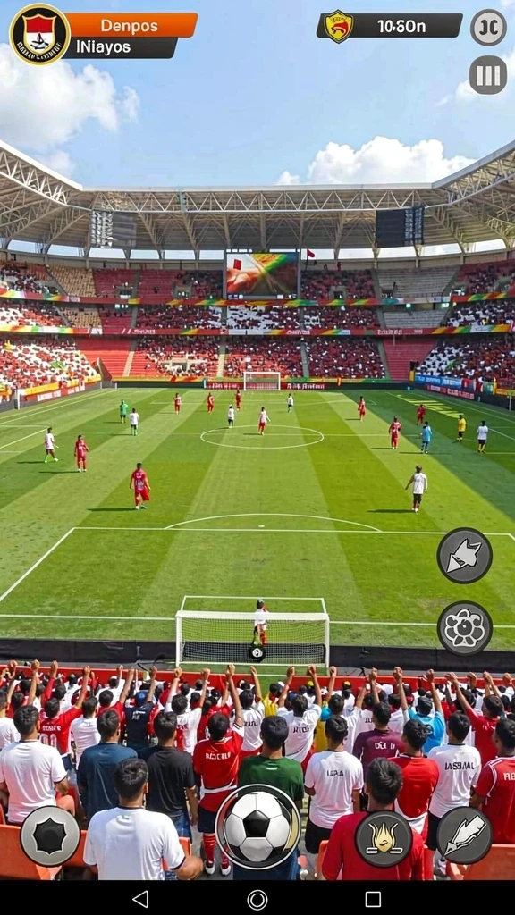 Interaksi real-time dengan pemain lainnya.