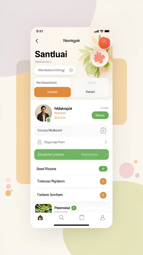 Menampilkan antarmuka pengguna yang menarik dan mudah digunakan.
