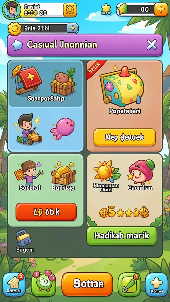 Bonus pendaftaran yang menguntungkan bagi pemain baru.