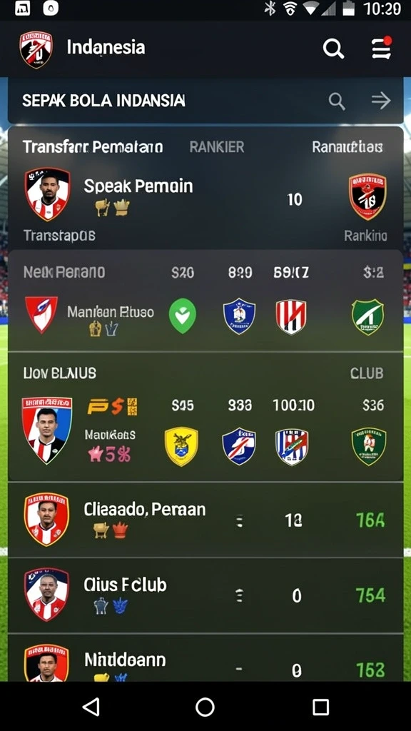 Beragam tema permainan yang selalu diperbarui.