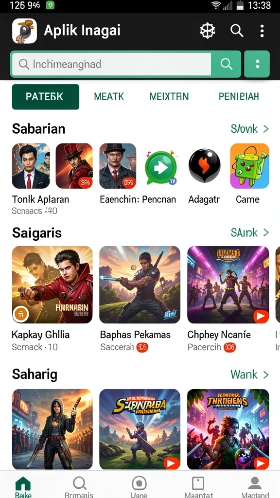 Tampilan antarmuka yang menarik dan mudah digunakan.