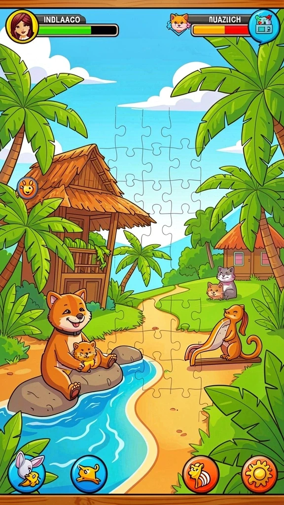 Misi dan tantangan menarik di dalam game.