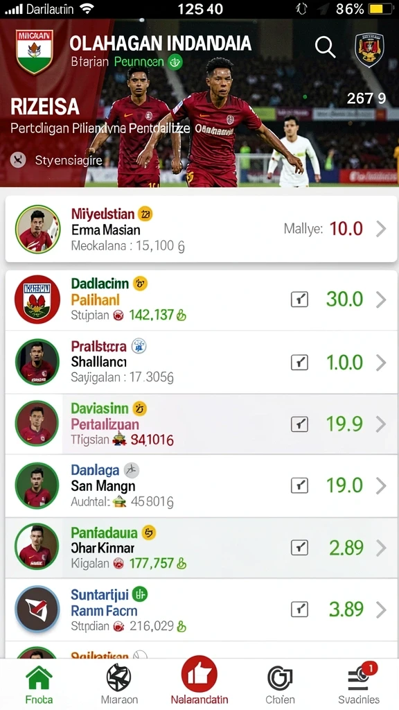 Tangkapan layar menunjukkan interface permainan yang intuitif.