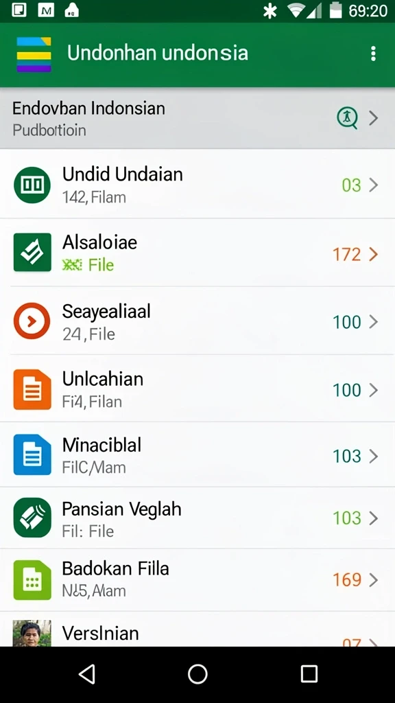 Tampilan antarmuka yang modern dan user-friendly.