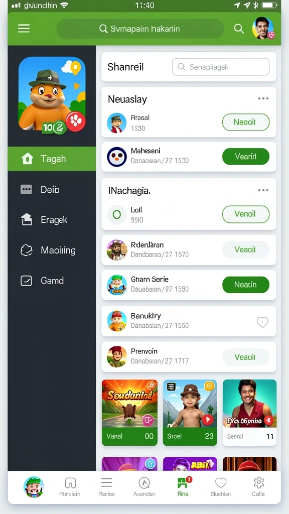 Fitur taruhan langsung dengan odds real-time.
