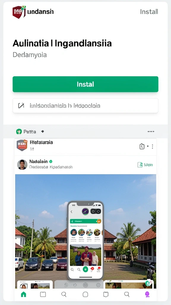 Tampilan antarmuka yang ramah pengguna.