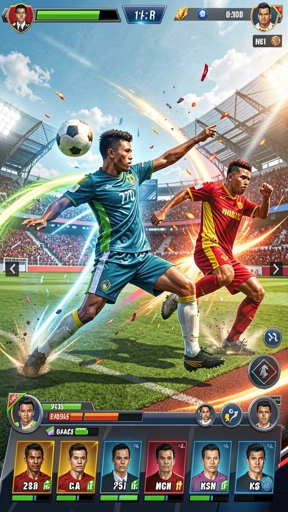 Level menantang yang membuat adrenalin meningkat.