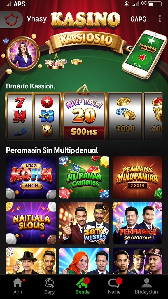 Tampilan antarmuka yang menarik dan user-friendly.