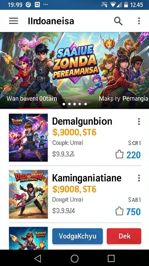 Karakter-karakter unik dengan kemampuan berbeda.