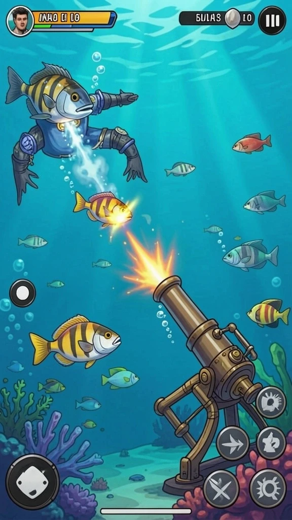 Screenshot menampilkan gameplay yang menarik dan penuh warna.