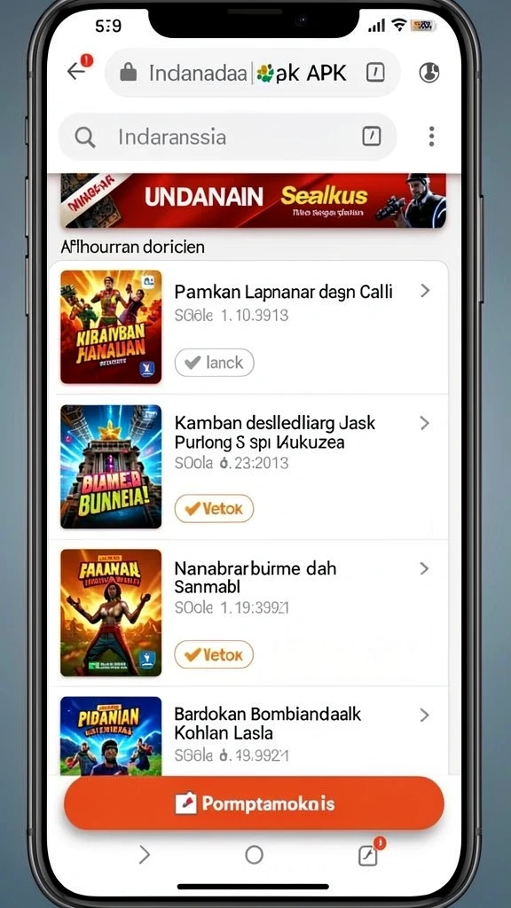 Tampilan antarmuka yang ramah pengguna dan mudah dinavigasi.