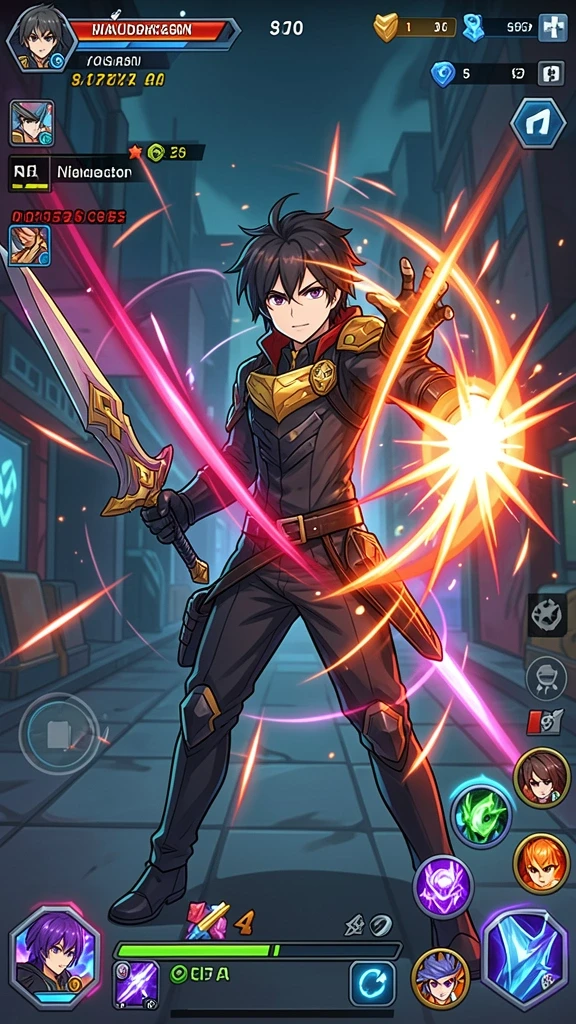 Tangkapan layar yang menampilkan grafis menawan dari dunia game.