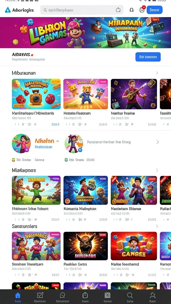 Beragam pilihan permainan slot yang tersedia.