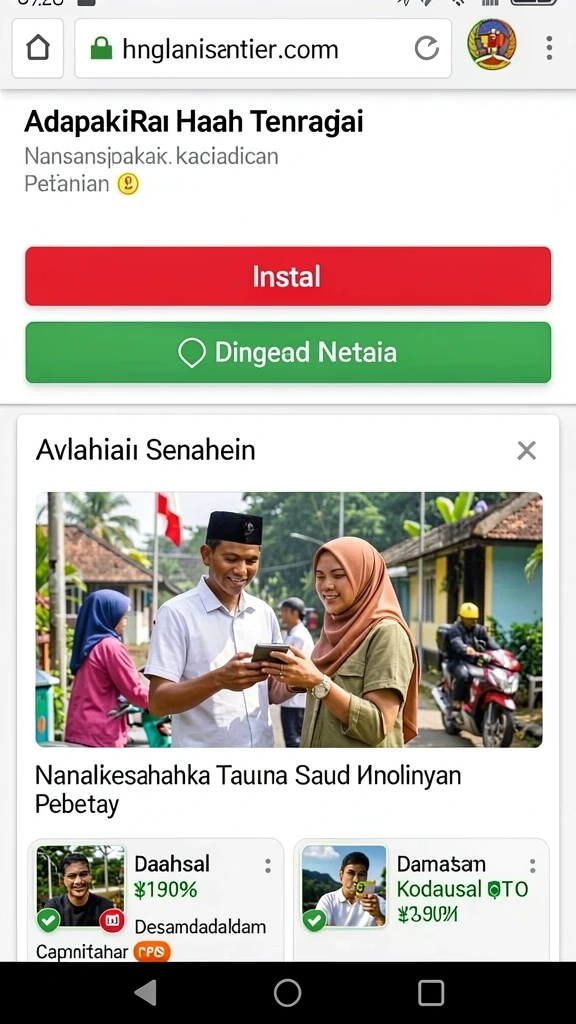 Tampilan antarmuka yang menarik dan mudah dinavigasi.