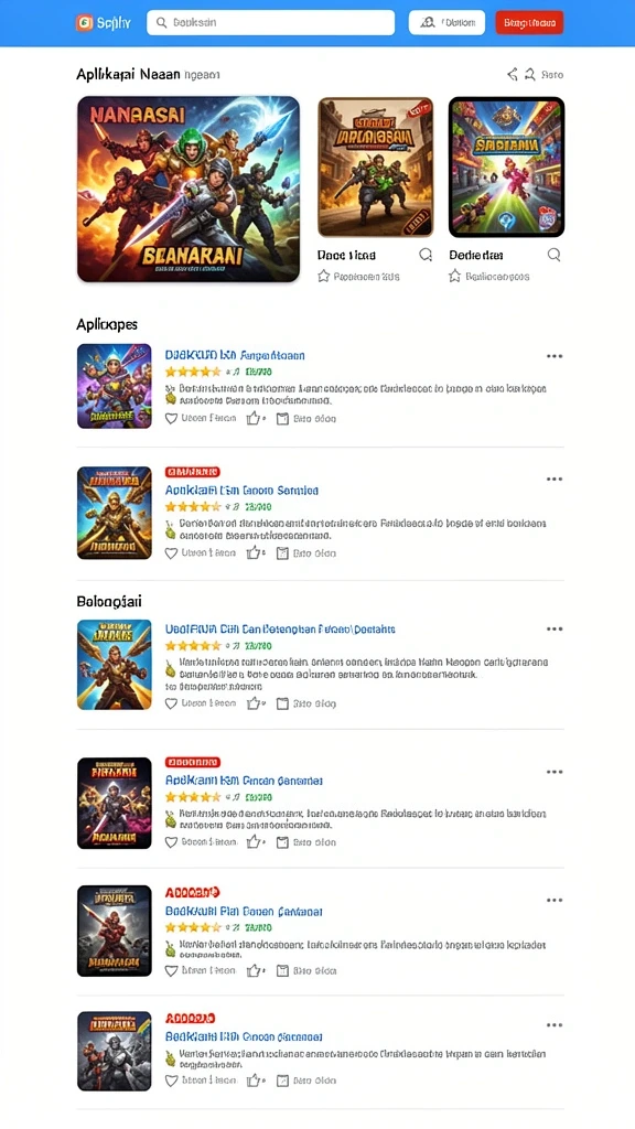 Berbagai mode permainan yang seru dan menantang.