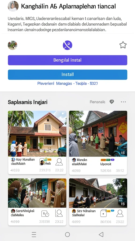 Tampilan grafis permainan yang memikat.