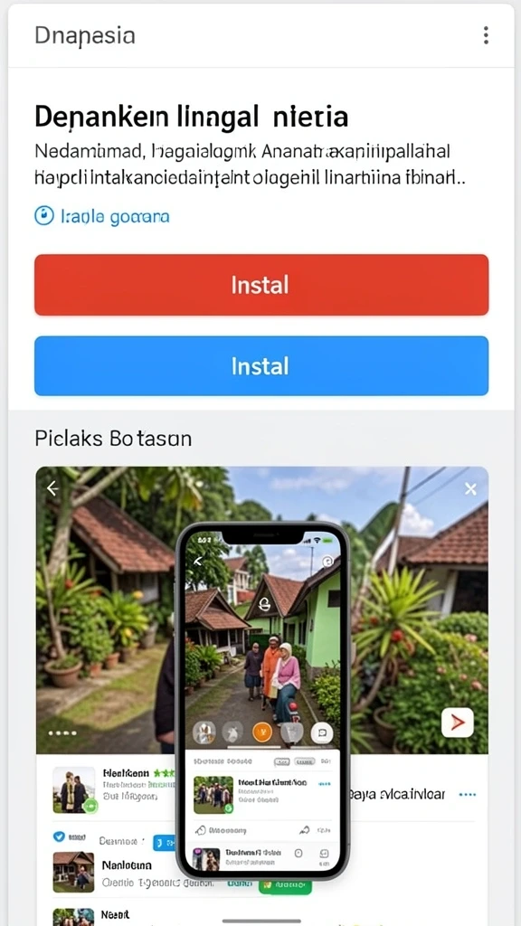 Tampilan awal permainan VALOHOKI yang menarik.