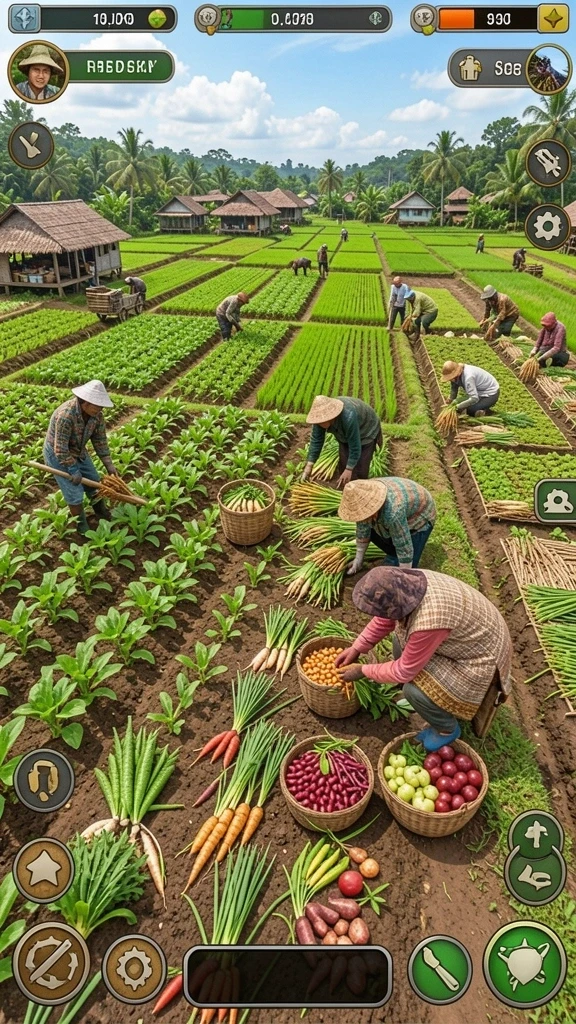 Aksi gameplay yang seru dan penuh tantangan.