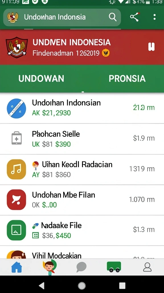 Tampilan antarmuka yang menarik dan user-friendly.